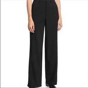 eskandar NWT Black Flat Front Trousers
